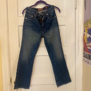 Lucky Brand cropped flare jeans